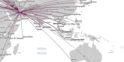Qatar airlines ramani