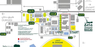 Ramani ya qatar foundation