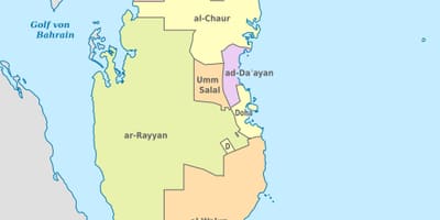 Ramani ya qatar vector