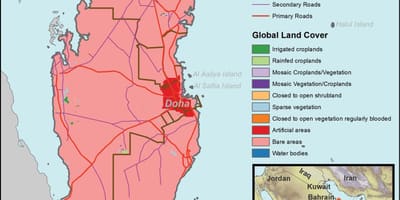 Ramani ya qatar ya hali ya hewa