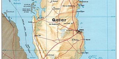 Qatar kamili ya ramani