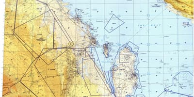 Ramani ya eneo qatar